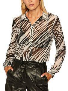 ΠΟΥΚΑΜΙΣΟ GUESS CLOUIS W0YH96W70Q0 ZEBRA PRINT ΛΕΥΚΟ/ΜΑΥΡΟ (M) ΠΟΥΚΑΜΙΣΟ GUESS CLOUIS W0YH96W70Q0 ZEBRA PRINT ΛΕΥΚΟ/ΜΑΥΡΟ (M)