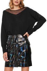 ΠΟΥΛΟΒΕΡ GUESS YVETTE W0BR98Z2G40 ΜΑΥΡΟ (S) ΠΟΥΛΟΒΕΡ GUESS YVETTE W0BR98Z2G40 ΜΑΥΡΟ (S)