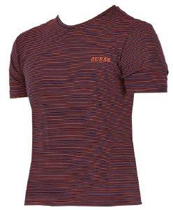 T-SHIRT GUESS PRINT  U0BM00JR003 ���� ���� ������/���������  (L)