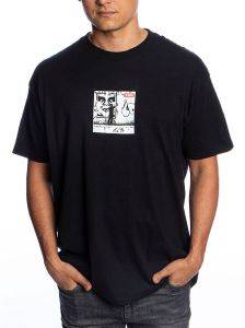 T-SHIRT OBEY THE MEDIUM IS THE MESSAGE 165262412 ΜΑΥΡΟ (L) T-SHIRT OBEY THE MEDIUM IS THE MESSAGE 165262412 ΜΑΥΡΟ (L)