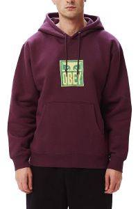 HOODIE OBEY STACK 112470103 ��� (L)