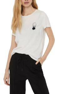 T-SHIRT VERO MODA VMDONNAFRANCIS AIRBALOON 10244391 ΛΕΥΚΟ (L) T-SHIRT VERO MODA VMDONNAFRANCIS AIRBALOON 10244391 ΛΕΥΚΟ (L)