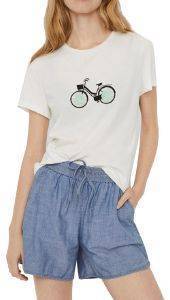 T-SHIRT VERO MODA VMDONNAFRANCIS BICYCLE 10244391 ΛΕΥΚΟ (M) T-SHIRT VERO MODA VMDONNAFRANCIS BICYCLE 10244391 ΛΕΥΚΟ (M)