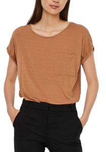 T-SHIRT VERO MODA VMDAVA 10243936 ΚΑΦΕ (L) T-SHIRT VERO MODA VMDAVA 10243936 ΚΑΦΕ (L)