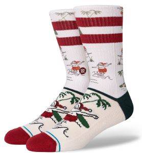  STANCE M556D20SOF-WHT SANTAS DAY OFF (M)