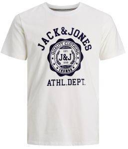 T-SHIRT JACK & JONES JJFLOCK 12183198 ΛΕΥΚΟ (XL) T-SHIRT JACK & JONES JJFLOCK 12183198 ΛΕΥΚΟ (XL)