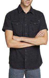 ΠΟΥΚΑΜΙΣΟ JACK & JONES JJESHERIDAN JEAN ΚΟΝΤΟΜΑΝΙΚΟ 12159371 ΜΑΥΡΟ (XXL) ΠΟΥΚΑΜΙΣΟ JACK & JONES JJESHERIDAN JEAN ΚΟΝΤΟΜΑΝΙΚΟ 12159371 ΜΑΥΡΟ (XXL)