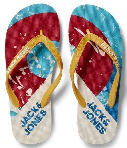  JACK & JONES JFWPRINT SUMMER FLIP FLOP 12184308 / (40/41)