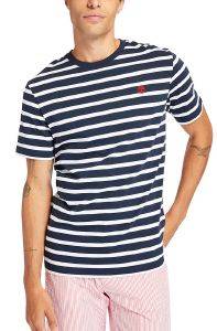 T-SHIRT TIMBERLAND ZEALAND RIVER YD STRIPE TB0A2DKN   (L)