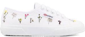  SUPERGA 2750 FLOWER BLOOM EMBROIDERY S31111W  (36)