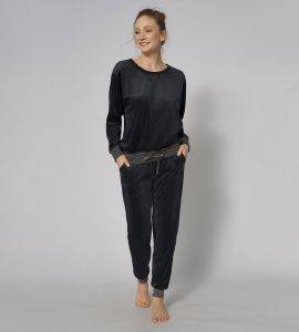 ΣΕΤ ΠΥΤΖΑΜΕΣ TRIUMPH PK VELOUR ΜΑΥΡΟ (44) ΣΕΤ ΠΥΤΖΑΜΕΣ TRIUMPH PK VELOUR ΜΑΥΡΟ (44)