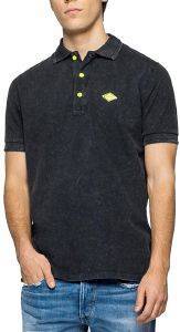 T-SHIRT POLO REPLAY M3070 .000.22696M 497 ΑΝΘΡΑΚΙ ΜΕΛΑΝΖΕ (M) T-SHIRT POLO REPLAY M3070 .000.22696M 497 ΑΝΘΡΑΚΙ ΜΕΛΑΝΖΕ (M)