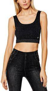 CROP TOP GUESS DARLEEN W1GZ14Z1QD0 ΜΑΥΡΟ (S) CROP TOP GUESS DARLEEN W1GZ14Z1QD0 ΜΑΥΡΟ (S)