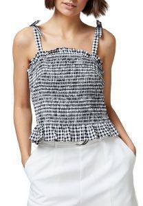 TOP GUESS RIHANA W1GH0SWDV70 ΚΑΡΟ ΜΑΥΡΟ/ΛΕΥΚΟ (S) TOP GUESS RIHANA W1GH0SWDV70 ΚΑΡΟ ΜΑΥΡΟ/ΛΕΥΚΟ (S)
