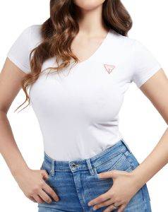 T-SHIRT GUESS MINI TRIANGLE W1GI17J1311 ΛΕΥΚΟ (L) T-SHIRT GUESS MINI TRIANGLE W1GI17J1311 ΛΕΥΚΟ (L)