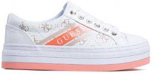 ΠΑΠΟΥΤΣΙ GUESS BARONA 4G LOGO FL6BRAELE12 ΛΕΥΚΟ/ΚΟΡΑΛΙ (40) ΠΑΠΟΥΤΣΙ GUESS BARONA 4G LOGO FL6BRAELE12 ΛΕΥΚΟ/ΚΟΡΑΛΙ (40)