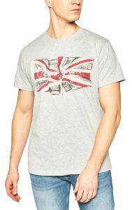 T-SHIRT PEPE JEANS FLAG LOGO PM505671 ΓΚΡΙ ΜΕΛΑΝΖΕ (XL) T-SHIRT PEPE JEANS FLAG LOGO PM505671 ΓΚΡΙ ΜΕΛΑΝΖΕ (XL)