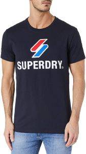 T-SHIRT SUPERDRY SPORTSTYLE CLASSIC M1010967A ������ ���� (XL)