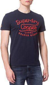 T-SHIRT SUPERDRY WORKWEAR GRAPHIC M1011196A ΣΚΟΥΡΟ ΜΠΛΕ (L) T-SHIRT SUPERDRY WORKWEAR GRAPHIC M1011196A ΣΚΟΥΡΟ ΜΠΛΕ (L)