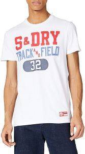 T-SHIRT SUPERDRY TRACK & FIELD GRAPHIC M1011197A ΛΕΥΚΟ (M) T-SHIRT SUPERDRY TRACK & FIELD GRAPHIC M1011197A ΛΕΥΚΟ (M)