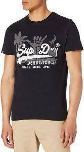 T-SHIRT SUPERDRY VINTAGE LOGO ITAGO M1011200A ΜΑΥΡΟ (XL) T-SHIRT SUPERDRY VINTAGE LOGO ITAGO M1011200A ΜΑΥΡΟ (XL)