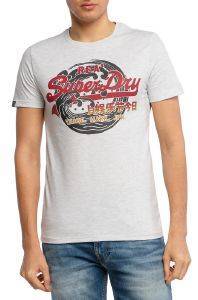T-SHIRT SUPERDRY VINTAGE LOGO ITAGO M1011200A ������� ���� ������� (L)