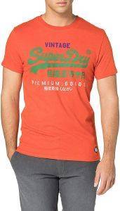 T-SHIRT SUPERDRY VL TRI M1011201A ΠΟΡΤΟΚΑΛΙ (L) T-SHIRT SUPERDRY VL TRI M1011201A ΠΟΡΤΟΚΑΛΙ (L)