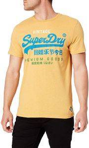 T-SHIRT SUPERDRY VL TRI M1011201A ΚΙΤΡΙΝΟ ΜΕΛΑΝΖΕ (M) T-SHIRT SUPERDRY VL TRI M1011201A ΚΙΤΡΙΝΟ ΜΕΛΑΝΖΕ (M)