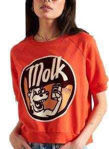 T-SHIRT SUPERDRY WORKWEAR CROPPED W1010480A ΠΟΡΤΟΚΑΛΙ (L) T-SHIRT SUPERDRY WORKWEAR CROPPED W1010480A ΠΟΡΤΟΚΑΛΙ (L)