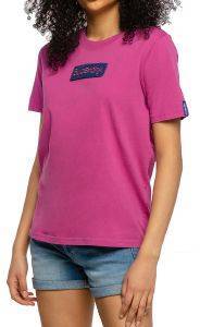 T-SHIRT SUPERDRY CORE LOGO WORKWEAR W1010511A ΜΩΒ (L) T-SHIRT SUPERDRY CORE LOGO WORKWEAR W1010511A ΜΩΒ (L)