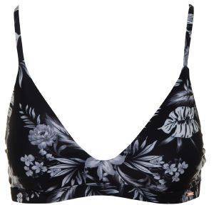 BIKINI TOP SUPERDRY SURF W3010173A FLORAL ΜΑΥΡΟ (M) BIKINI TOP SUPERDRY SURF W3010173A FLORAL ΜΑΥΡΟ (M)