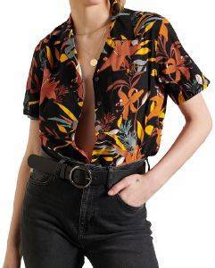 ΠΟΥΚΑΜΙΣΟ SUPERDRY RESORT W4010185A FLORAL ΜΑΥΡΟ (L) ΠΟΥΚΑΜΙΣΟ SUPERDRY RESORT W4010185A FLORAL ΜΑΥΡΟ (L)
