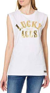 TOP SUPERDRY MILITARY LOGO W6010739A ΛΕΥΚΟ (S) TOP SUPERDRY MILITARY LOGO W6010739A ΛΕΥΚΟ (S)