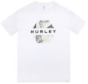 T-SHIRT HURLEY RAINBOW CIRCLE HSP21SMT01466 ����� (M)