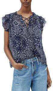 TOP PEPE JEANS LETIZIAS PL303981 ΣΚΟΥΡΟ ΜΠΛΕ/ΛΕΥΚΟ (M) TOP PEPE JEANS LETIZIAS PL303981 ΣΚΟΥΡΟ ΜΠΛΕ/ΛΕΥΚΟ (M)
