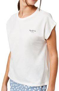 T-SHIRT PEPE JEANS BLOOM PL504821 ΛΕΥΚΟ (M) T-SHIRT PEPE JEANS BLOOM PL504821 ΛΕΥΚΟ (M)