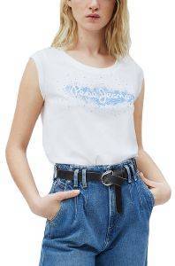 T-SHIRT PEPE JEANS CAMILA PL504827 ΛΕΥΚΟ (S) T-SHIRT PEPE JEANS CAMILA PL504827 ΛΕΥΚΟ (S)