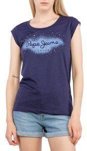T-SHIRT PEPE JEANS CAMILA PL504827 ΣΚΟΥΡΟ ΜΠΛΕ (M) T-SHIRT PEPE JEANS CAMILA PL504827 ΣΚΟΥΡΟ ΜΠΛΕ (M)