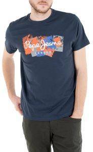 T-SHIRT PEPE JEANS WILLIAM PM507559 ΣΚΟΥΡΟ ΜΠΛΕ (XL) T-SHIRT PEPE JEANS WILLIAM PM507559 ΣΚΟΥΡΟ ΜΠΛΕ (XL)
