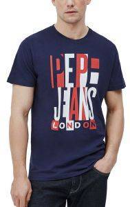 T-SHIRT PEPE JEANS DAVY PM507739 ΣΚΟΥΡΟ ΜΠΛΕ (XXL) T-SHIRT PEPE JEANS DAVY PM507739 ΣΚΟΥΡΟ ΜΠΛΕ (XXL)