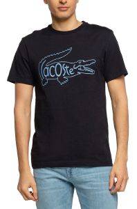 T-SHIRT LACOSTE CROCODILE EMBROIDERY TH0051 HDE ΣΚΟΥΡΟ ΜΠΛΕ (L) T-SHIRT LACOSTE CROCODILE EMBROIDERY TH0051 HDE ΣΚΟΥΡΟ ΜΠΛΕ (L)