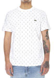 T-SHIRT LACOSTE POLKA DOT PRINT TH0399 001 ΛΕΥΚΟ (XL) T-SHIRT LACOSTE POLKA DOT PRINT TH0399 001 ΛΕΥΚΟ (XL)
