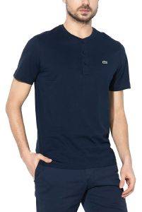 T-SHIRT LACOSTE HENLEY TH0884 166 ΣΚΟΥΡΟ ΜΠΛΕ (XXXL) T-SHIRT LACOSTE HENLEY TH0884 166 ΣΚΟΥΡΟ ΜΠΛΕ (XXXL)