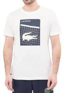 T-SHIRT LACOSTE SPORT 3D PRINT TH9654 001 ����� (M)