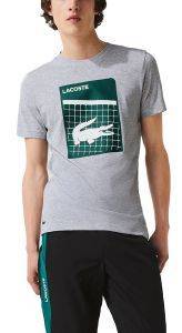 T-SHIRT LACOSTE SPORT 3D PRINT TH9654 CCA ΓΚΡΙ ΜΕΛΑΝΖΕ (L) T-SHIRT LACOSTE SPORT 3D PRINT TH9654 CCA ΓΚΡΙ ΜΕΛΑΝΖΕ (L)