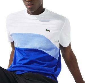T-SHIRT LACOSTE SPORT COLOURBLOCK TH9656 4FU ΛΕΥΚΟ/ΜΠΛΕ (L) T-SHIRT LACOSTE SPORT COLOURBLOCK TH9656 4FU ΛΕΥΚΟ/ΜΠΛΕ (L)