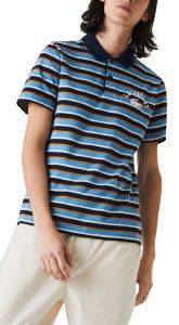 T-SHIRT POLO LACOSTE STRIPED KNIT YH0031 KTT  (L)