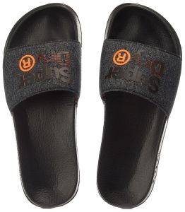 ���������� SUPERDRY LINEMAN POOL SLIDERS MF3103ST �����/FLUO ��������� (L)