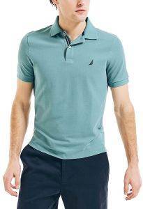 T-SHIRT POLO NAUTICA K15000 4GD ΣΚΟΥΡΟ ΤΥΡΚΟΥΑΖ (S) T-SHIRT POLO NAUTICA K15000 4GD ΣΚΟΥΡΟ ΤΥΡΚΟΥΑΖ (S)