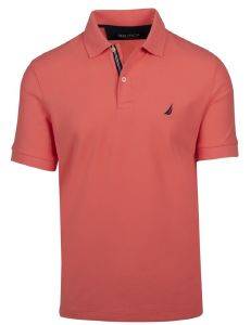 T-SHIRT POLO NAUTICA K15000 8QR ΚΟΡΑΛΙ